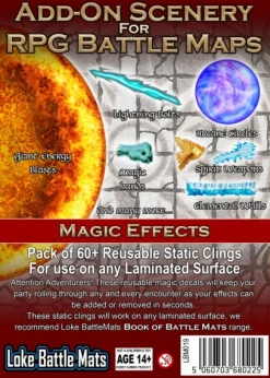 Loke Battle Mats Battlemats>Add-On Scenery - Magic Effects
