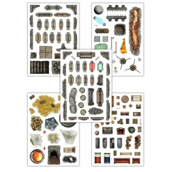 LokeBattlemats Battlemats>Add-On Scenery For Rpg Maps - Dungeon Decorations