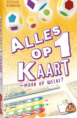 White Goblin Games Dobbelspellen>Alles Op 1 Kaart - Dobbelspel