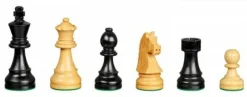 Philos Schaakstukken>Arcadius Schaakstukken Koningshoogte 95 Mm (Zwart/Wit)