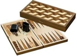 Philos Hout>Backgammon Kassette Zakynthos Medium