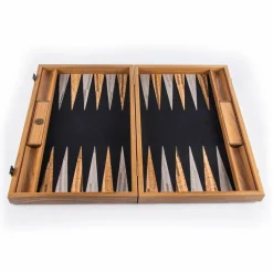 Manopoulou Hout>Backgammon Natural Cork - Medium