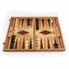 Manopoulou Hout>Backgammon: Olive Burl - Small