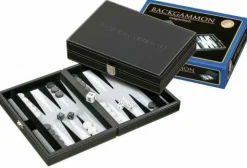 Philos Vilt>Backgammon Reiskoffer Tinos (Grijs)