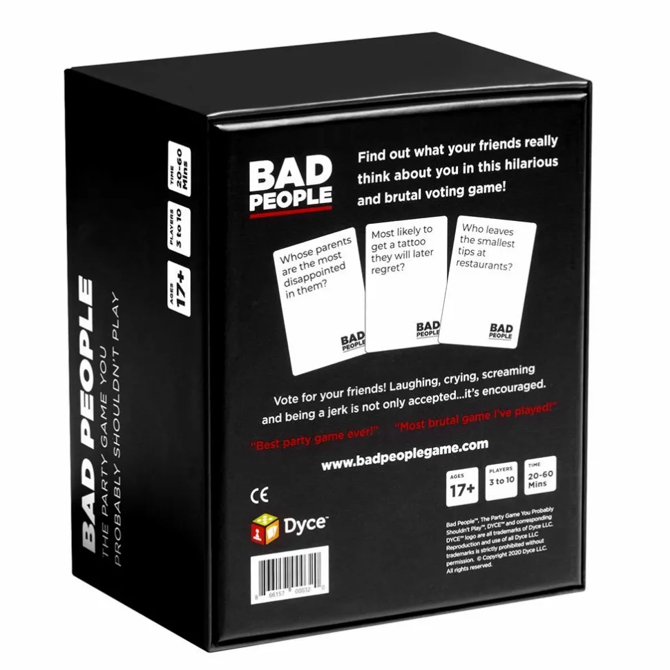 Dyce Games Kaartspellen>Bad People - En