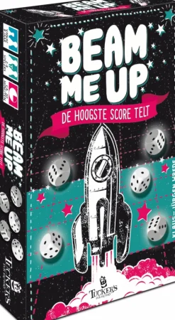 Tucker's Fun Factory Dobbelspellen>Beam Me Up - Dobbelspel