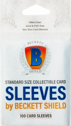 Beckett Sleeves (Standard Size)> Shield Card Sleeves - Standard Clear