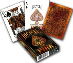 Bicycle Playing Cards Speelkaarten>Bicycle Pokerkaarten: Fire Deck