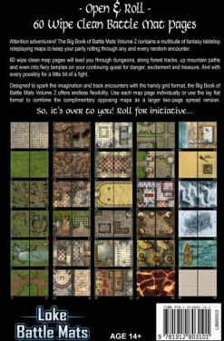 Loke Battlemats Battlemats>Big Book Of Battle Mats Volume 2 - En