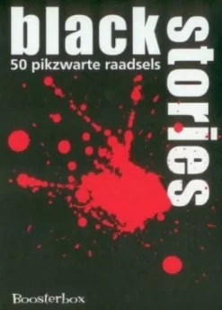 Boosterbox Partyspellen>Black Stories - Nederlands