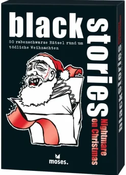 Tucker's Fun Factory Kaartspellen>Black Stories Nightmare On Christmas
