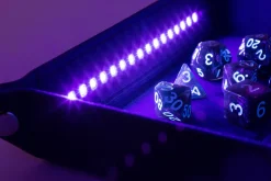 Fanroll Dobbelstenen>Blacklight Dice Tray Met D20