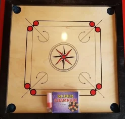 Hot Games Carrom>Carrombord Klein (67X67Cm)