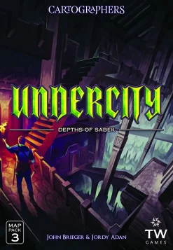 Thunderworks Games Kaartspellen>Cartographers Heroes Map Pack 3 - Undercity