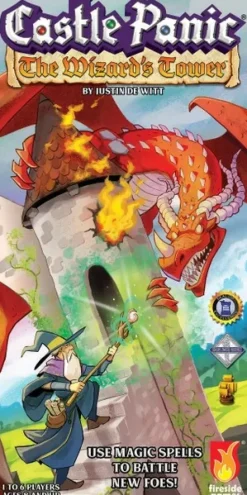 Fireside Games Strategische Spellen>Castle Panic The Wizards Tower 2Nd Edition