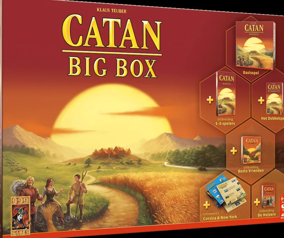 999 Games Catan>Catan: Big Box - Bordspel
