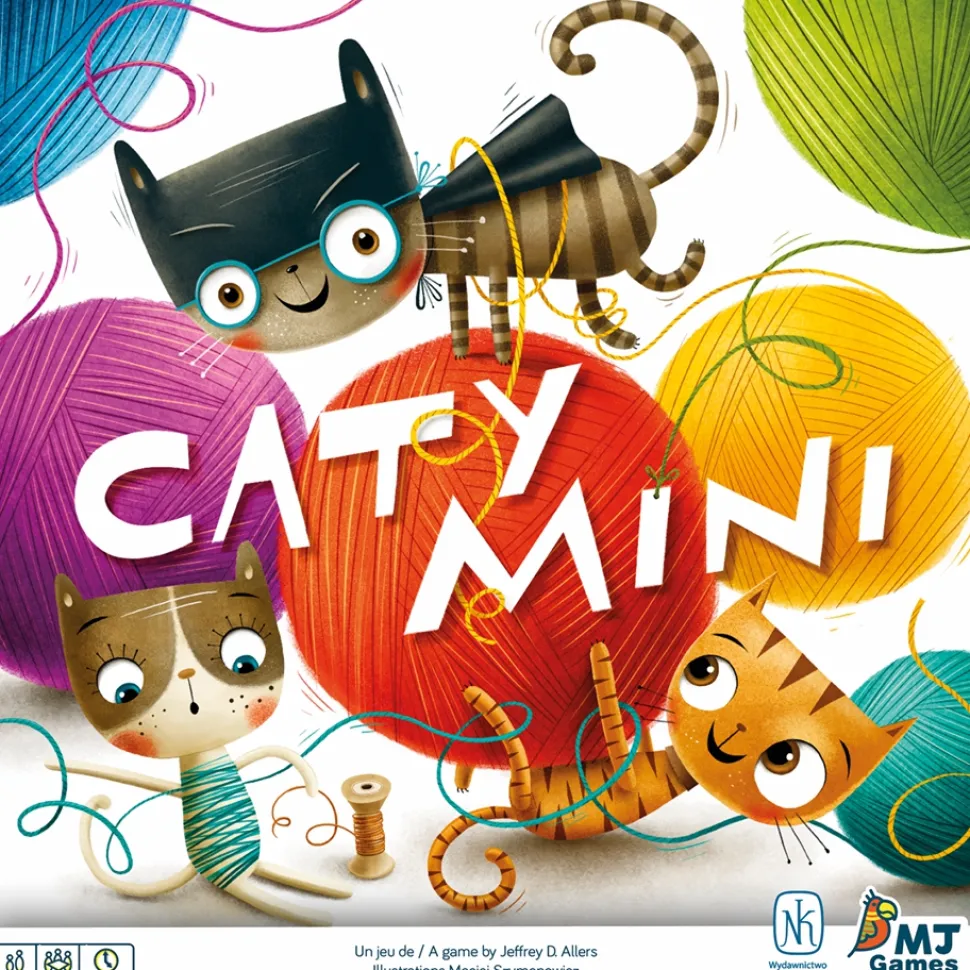 MJ Games Kinderspellen>Caty Mini - Bordspel