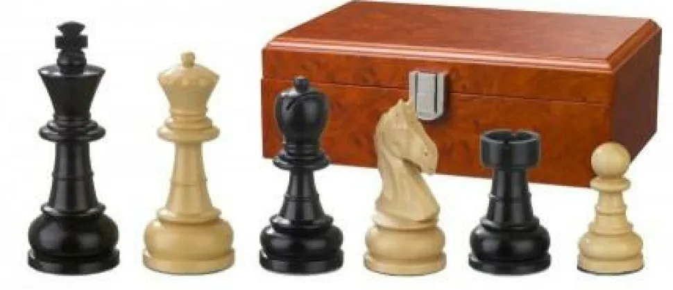 Philos Schaakstukken>Chlodewig Schaakstukken Koningshoogte 83 Mm