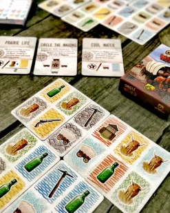 Quined Games Kaartspellen>Circle The Wagons - Kaartspel