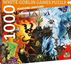 White Goblin Games 1000 Stukjes>Claim Puzzel: Fearsome Creatures