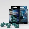 Q Workshop Dobbelstenen>Classic Rpg Stormy & White Dice Set (7)