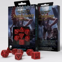 Q Workshop Dobbelstenen>Coc The Outer Gods Nyarlathotep Dice Set (7)