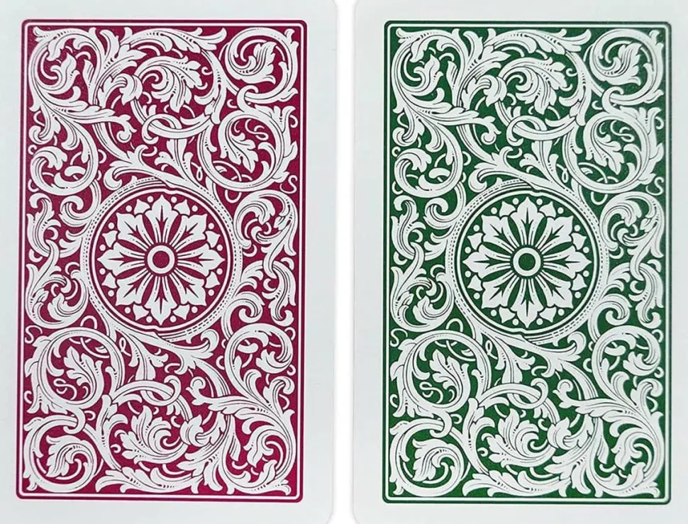Cartamundi Roulette / Poker>Copag - Double Deck Bridge Size (Red/Green)