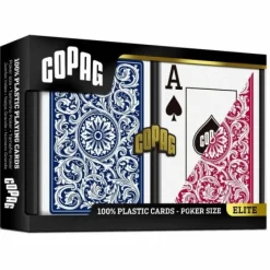 Copag Speelkaarten> Double Deck Blue & Red 1546 Jumbo Elite