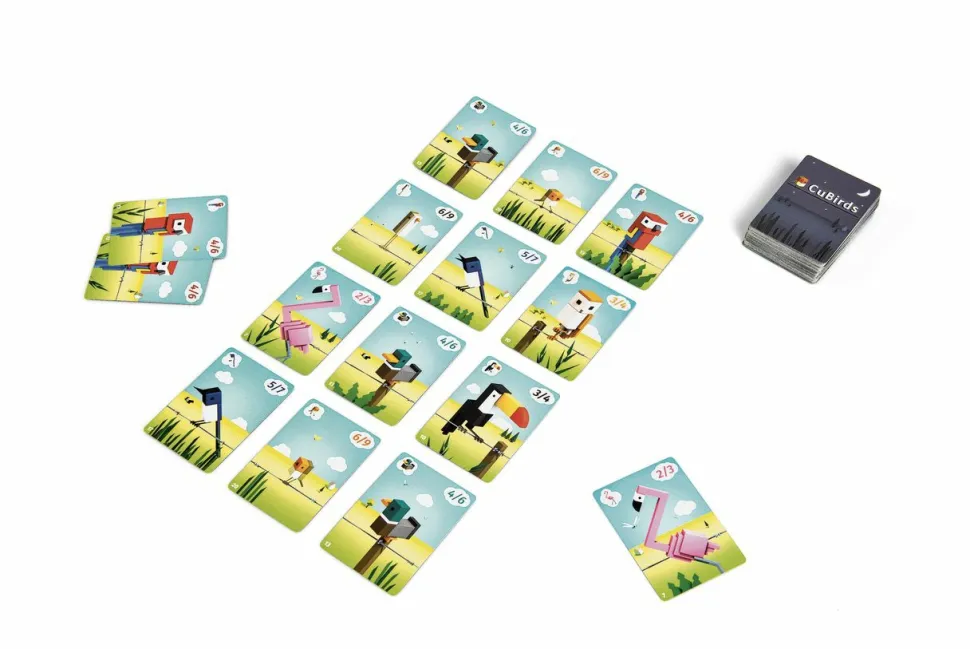 Hot Games Kaartspellen>Cubirds - Kaartspel Nl