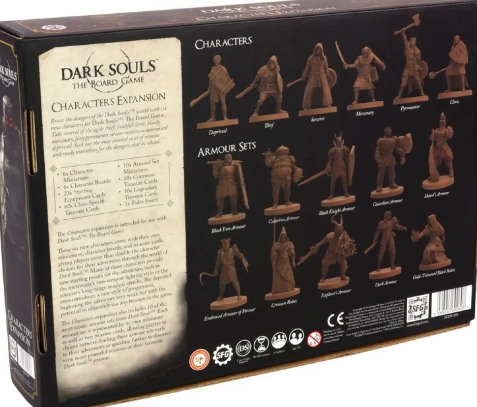 Steamforged Games Dark Souls Bordspel>Dark Souls The Board Game: Characters Expansion