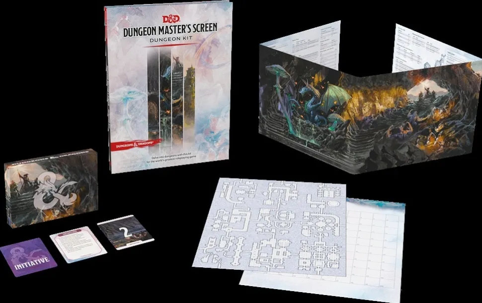 Wizards of the Coast Accessoires>D&D 5.0: Dungeon Master'S Screen Wilderness Kit Dungeon Kit