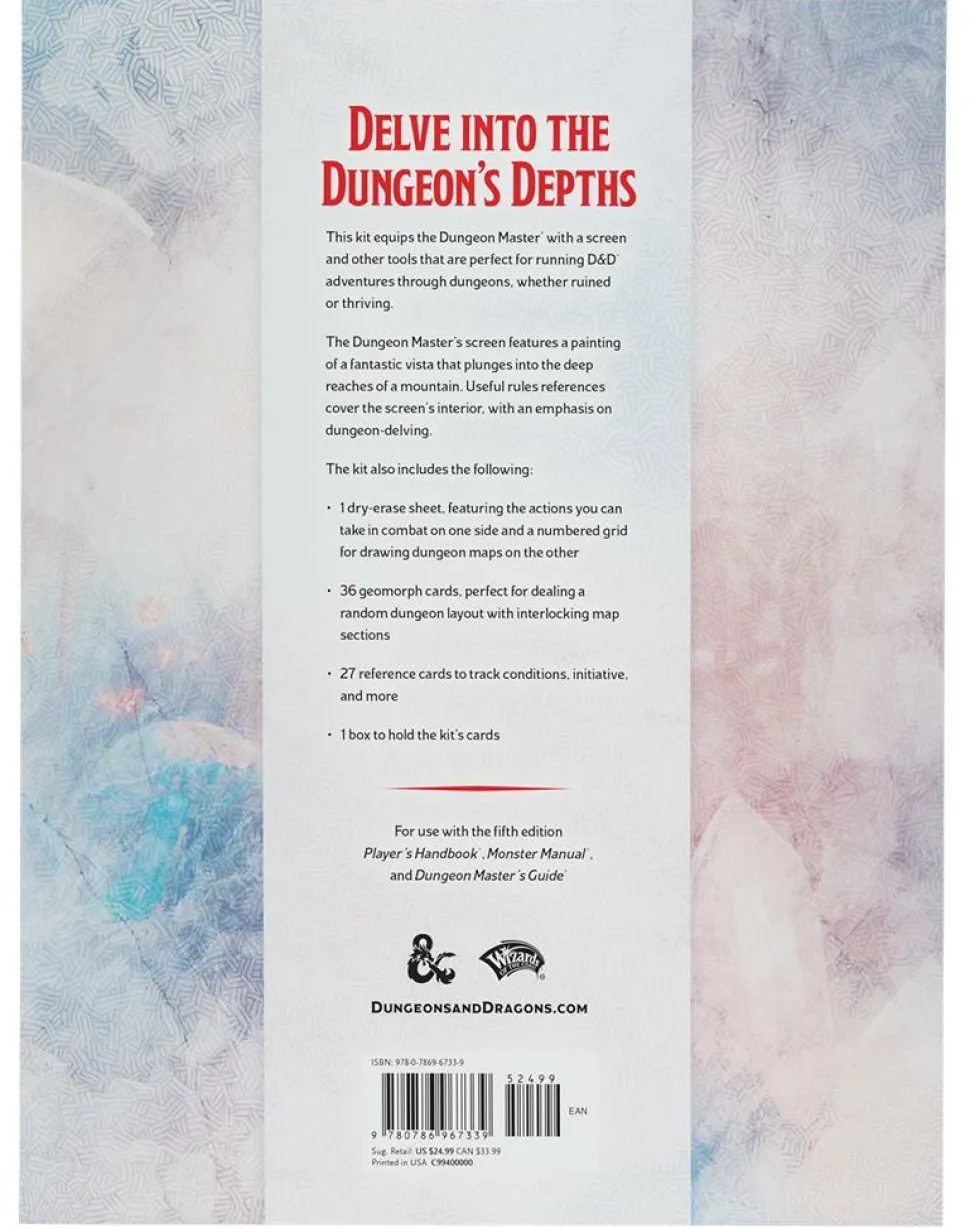 Wizards of the Coast Accessoires>D&D 5.0: Dungeon Master'S Screen Wilderness Kit Dungeon Kit