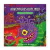 Wizards of the Coast Accessoires>D&D Adventure Outlined Coloring Book