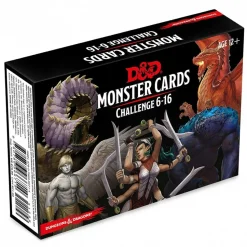 Gale Force 9 Spellbook Cards>D&D Monster Card Deck Levels 6-16 (74 Cards)
