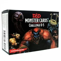 Gale Force 9 Spellbook Cards>D&D Monster Card Deck Levels 0-5 (195)