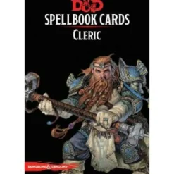 Gale Force 9 Spellbook Cards>D&D Spellbook Cards - Cleric (153 Cards)