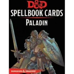 Gale Force 9 Spellbook Cards>D&D Spellbook Cards - Paladin (69 Cards)