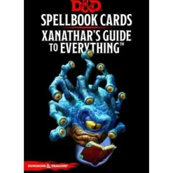 Gale Force 9 Spellbook Cards>D&D Spellbook Cards - Xanathar'S Guide To Everything