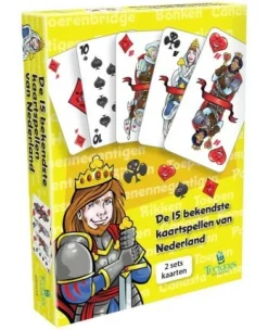 Tucker's Fun Factory Kaartspellen>De 15 Bekendste Kaartspellen