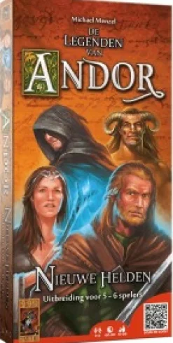 999 Games Samenwerking Bordspel>De Legenden Van Andor - Nieuwe Helden 5/6