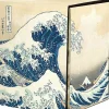 Ultra Pro Deckboxen>Deckbox: Alcove Flip Box - Fine Art The Great Wave Off Kanagawa