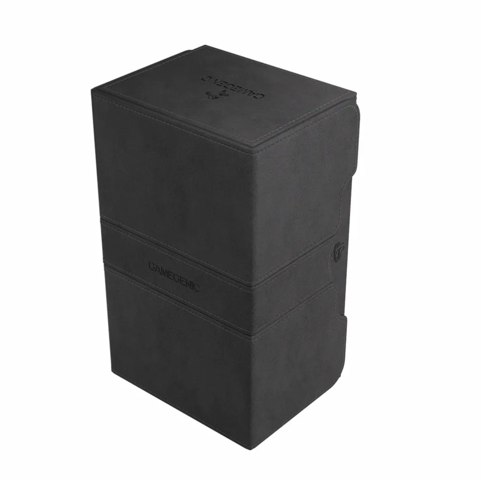 Gamegenic Opbergboxen>Deckbox Stronghold 200+ - Black