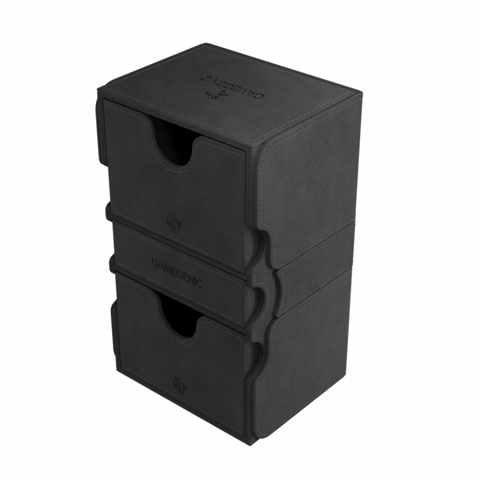 Gamegenic Opbergboxen>Deckbox Stronghold 200+ - Black