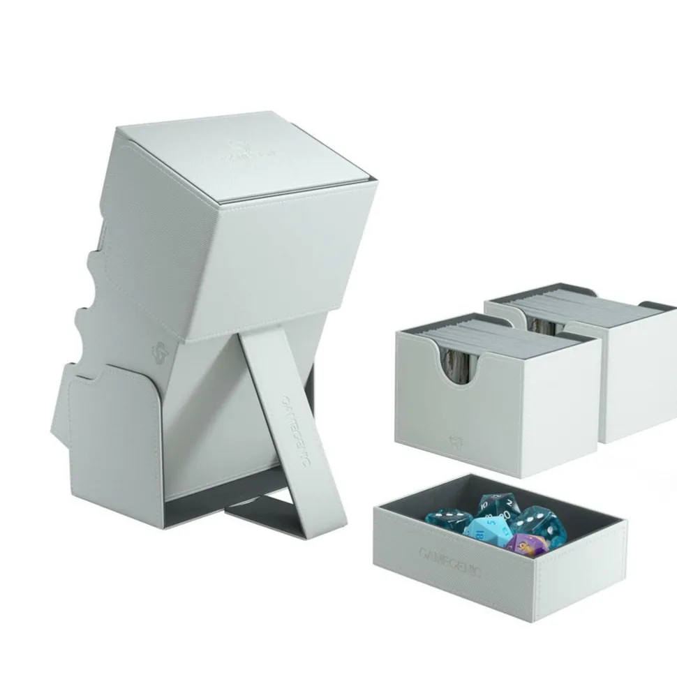 Gamegenic Deckboxen>Deckbox: Stronghold 200+ Convertible White