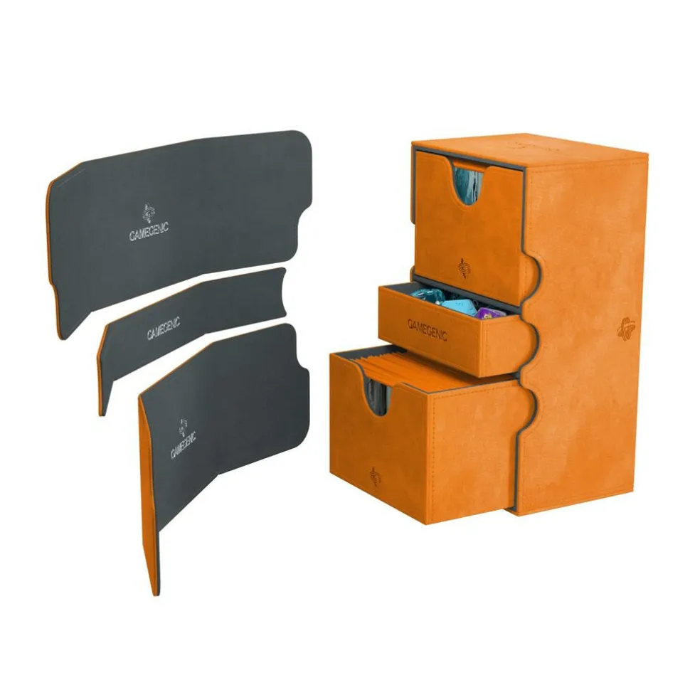 Gamegenic Deckboxen>Deckbox: Stronghold 200+ Convertible Orange