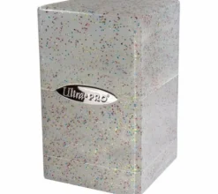 Ultra Pro Deckboxen>Deckbox Tower Satin - Glitter Clear