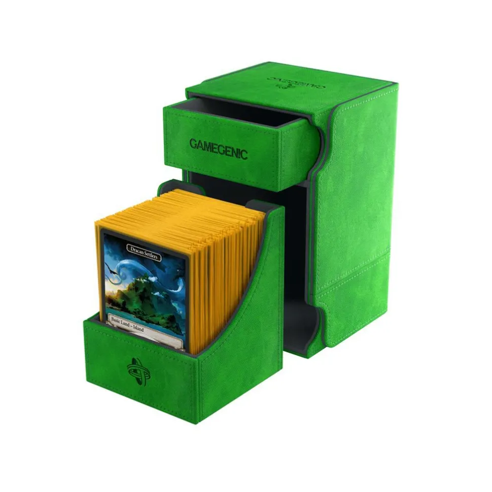 Gamegenic Deckboxen>Deckbox: Watchtower 100+ Convertible Green