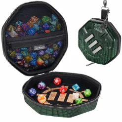 Enhance Gaming Opberg>Dice Tray & Case Collector'S Edition (Green)