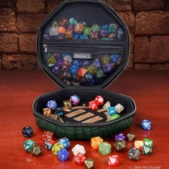 Enhance Gaming Opberg>Dice Tray & Case Collector'S Edition (Green)