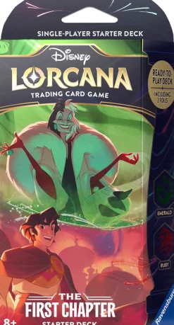 Ravensburger Disney Lorcana Series>Disney Lorcana: The First Chapter - Starter Deck - Cruella & Aladdin